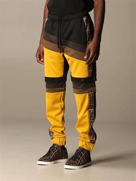 jean fendi men& 39|Fendi joggers men's.